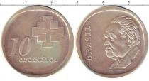 Продать Монеты Бразилия 10 крузейро 1975 Серебро