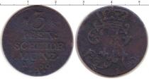 Продать Монеты Бранденбург 3 пфеннига 1760 Медь