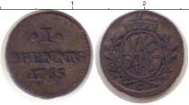 Продать Монеты Саксе-Кобург-Саалфельд 1 пфенниг 1765 Медь