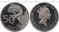Продать Монеты Виргинские острова 50 центов 1985 Медно-никель