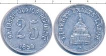 Продать Монеты США 25 центов 1899 Алюминий