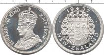 Продать Монеты Новая Зеландия 1 крона 1937 Серебро