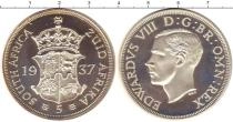Продать Монеты ЮАР 5 шиллингов 1937 Серебро