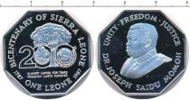 Продать Монеты Сьерра-Леоне 1 леоне 1987 Серебро