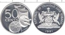 Продать Монеты Тринидад и Тобаго 50 центов 1981 Серебро