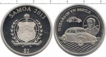 Продать Монеты Самоа 2 доллара 2013 Серебро