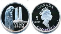 Продать Монеты Канада 5 центов 2002 Серебро