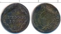 Продать Монеты Бранденбург 4 пфеннига 1780 Серебро
