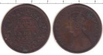 Продать Монеты Британская Индия 1/2 анны 1877 Медь