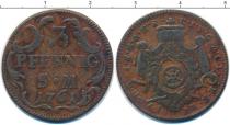 Продать Монеты Майнц 3 пфеннига 1761 Медь