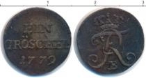 Продать Монеты Силезия 1 грошель 1779 Серебро