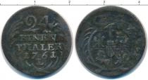 Продать Монеты Польша 1/24 талера 1761 Серебро
