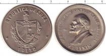Продать Монеты Куба 1 песо 1977 Медно-никель