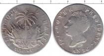 Продать Монеты Гаити 100 сентим 1829 Серебро