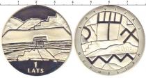 Продать Монеты Латвия 1 лат 2000 Серебро