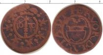 Продать Монеты Херфорд 6 пфеннигов 1670 Медь