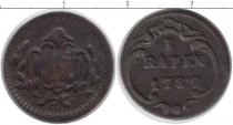 Продать Монеты Швейцария 1 рапп 1782 Медь