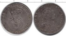 Продать Монеты Франция 1/8 экю 1716 Серебро