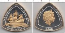 Продать Монеты Бермудские острова 3 доллара 2006 Серебро