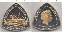Продать Монеты Бермудские острова 3 доллара 2006 Серебро