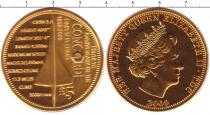 Продать Монеты Тристан-да-Кунья 5 фунтов 2009 Латунь