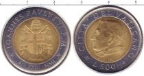 Продать Монеты Ватикан 500 лир 2011 Биметалл
