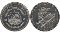 Продать Монеты Либерия 5 долларов 2003 Медно-никель