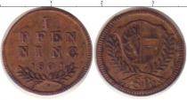 Продать Монеты Зальцбург 1 пфенниг 1801 Медь
