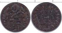 Продать Монеты Австро-Венгрия 2 хеллера 1917 Цинк