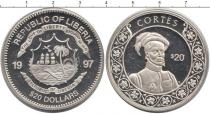 Продать Монеты Либерия 20 долларов 1997 Серебро