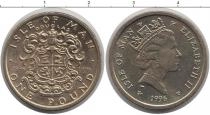 Продать Монеты Остров Мэн 1 фунт 1996 Латунь