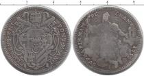 Продать Монеты Ватикан 1 доппио 1758 Серебро