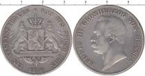 Продать Монеты Гессен-Дармштадт 1 талер 1870 Серебро