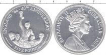 Продать Монеты Гибралтар 5 фунтов 2006 Серебро