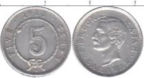 Продать Монеты Саравак 5 центов 1913 Серебро