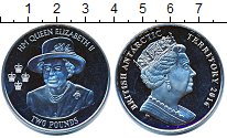 Продать Монеты Антарктика 2 фунта 2016 Медно-никель