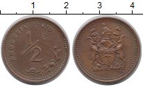 Продать Монеты ЮАР 2 1/2 цента 1970 Медь