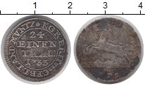 Продать Монеты Брауншвайг-Люнебург-Каленберг-Ганновер 1/24 талера 1733 Серебро