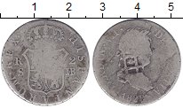 Продать Монеты Куба 2 реала 1841 Серебро