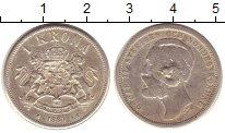 Продать Монеты Норвегия 1 крона 1880 Серебро