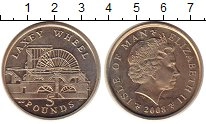Продать Монеты Остров Мэн 5 фунтов 2008 Латунь