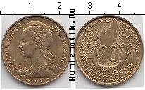 Продать Монеты Мадагаскар 20 франков 1953 