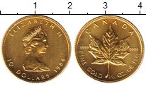 Продать Монеты Канада 10 долларов 1986 Золото