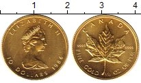 Продать Монеты Канада 10 долларов 1986 Золото