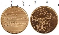 Продать Монеты Словения 100 евро 2011 Золото
