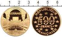 Продать Монеты Франция 500 франков 1995 Золото