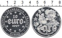 Продать Монеты Франция 10 евро 1997 Серебро