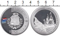 Продать Монеты Аруба 5 флоринов 2015 Серебро