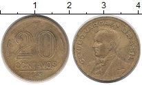 Продать Монеты Бразилия 20 сентаво 1945 Латунь