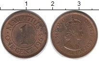 Продать Монеты Мавритания 1 цент 1963 Бронза